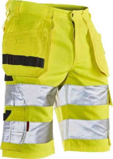 Jobman 2205 Arbeidsshorts, HiVis kl.2 Mann, Str. 52, Gul