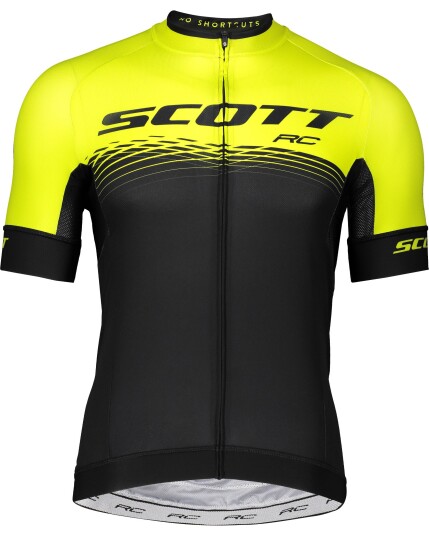 Scott RC Pro S/SL Shirt M Sulphur Yellow/Black (Storlek M)