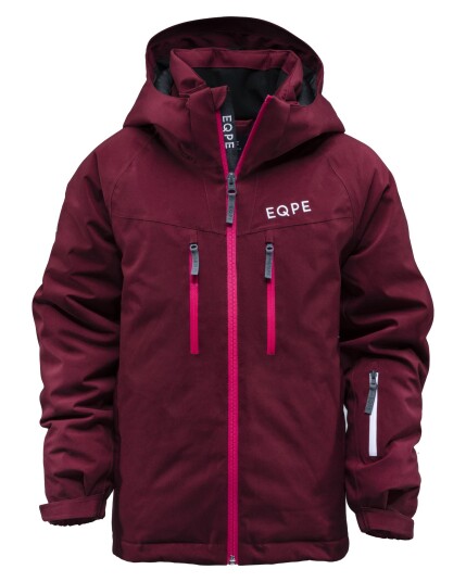 EQPE Qanuk Ski Jacket 2.0 JR Cabernet (Storlek 110/116)