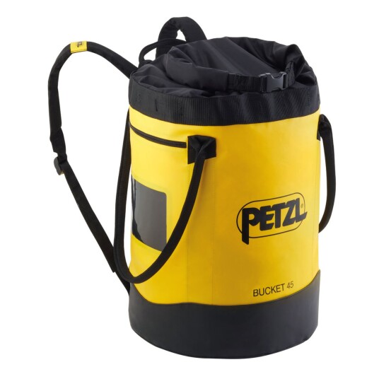 Petzl Bucket 45 Frisstående Bag, 45 liter, SET-S001-ABC-02 Svart