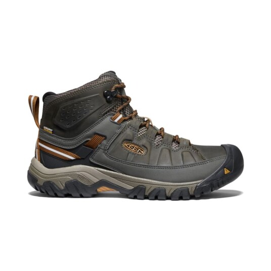 Keen Men's Targhee III Waterproof Mid 41, Black Olive/Golden Brown