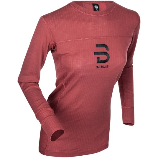 D?hlie Sportswearød?hlie Performance-tech Ls Wmn Dusty rød XL