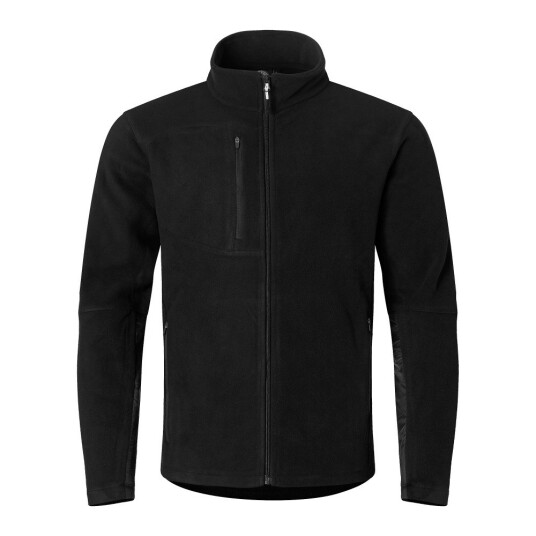 Matterhorn Men Morrow Fleece Jakke med full glidelås, svart, 1 stk ,SBG-995M-99-B L