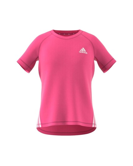 Adidas Girls AR 3S Tee JR PULMAG/White (Storlek 140)