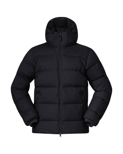 Bergans Lava Warm Down Jacket W/Hood M Black (Storlek S)