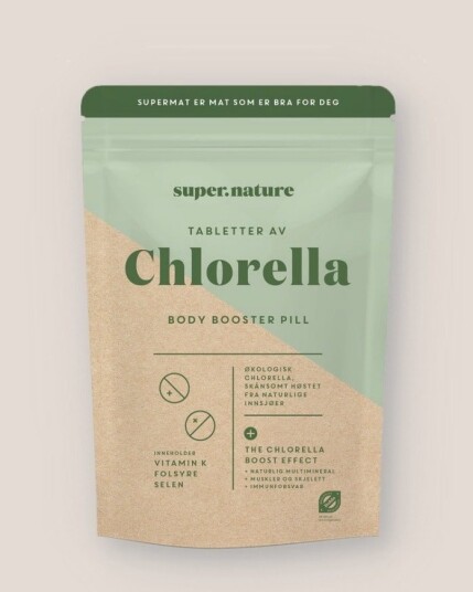 Supernature Chlorellatabletter 150g