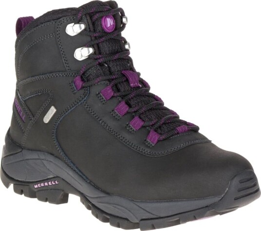 Merrell Women's Vego Mid Leather Waterproof Sort 40 Woman