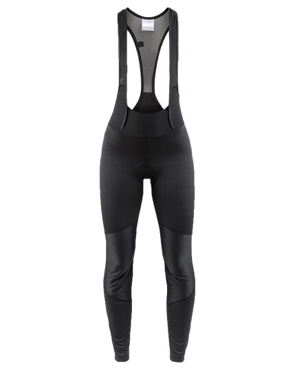 Craft Ideal Wind Bib Tights W Black (Storlek XS)