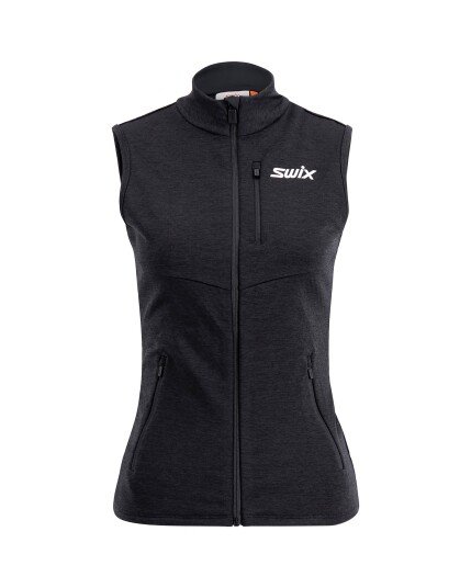 Swix Dynamic Midlayer Vest W Black (Storlek S)