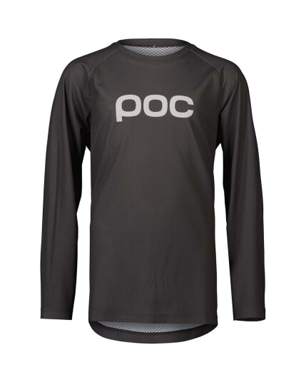 POC Essential MTB LS Jersey JR Sylvanite Grey (Storlek 150)