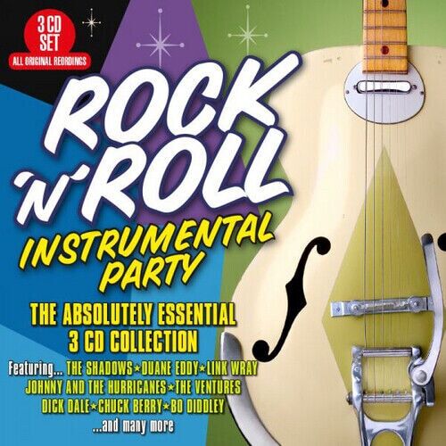 MediaTronixs Various Artists : Rock ‘N’ Roll Instrumental Party CD Box Set 3 discs (2018) Pre-Owned