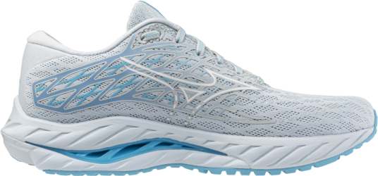 Mizuno Women's Wave Inspire 20 Plein Air/River Blue 38, Plein Air/River Blue