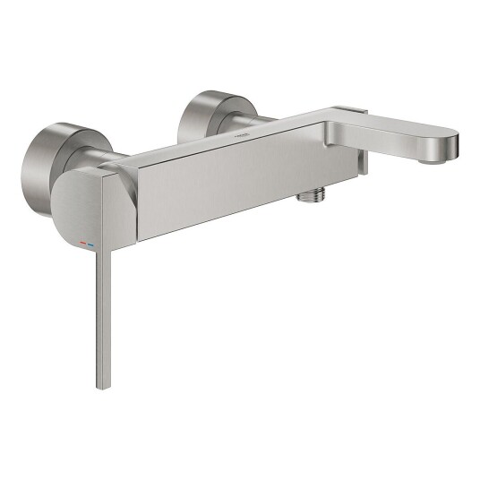 Grohe Plus badekarbatteri Supersteel