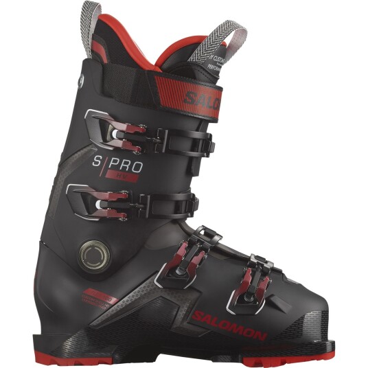 Salomon S/PRO HV 100 GW, Skistøvler, Herre, Black/Red/Beluga 30,5