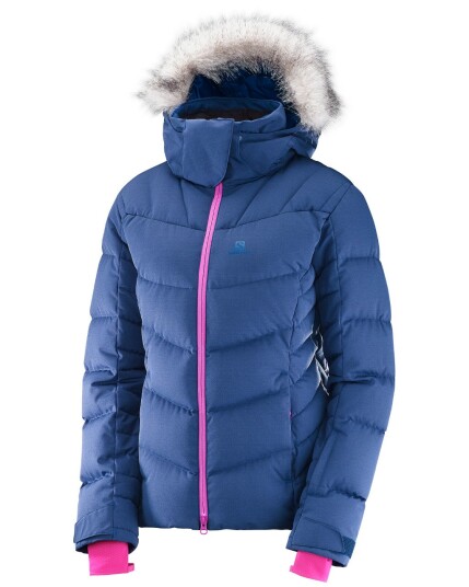 Salomon Icetown Jacket W Medieval Blue Heather (Storlek S)