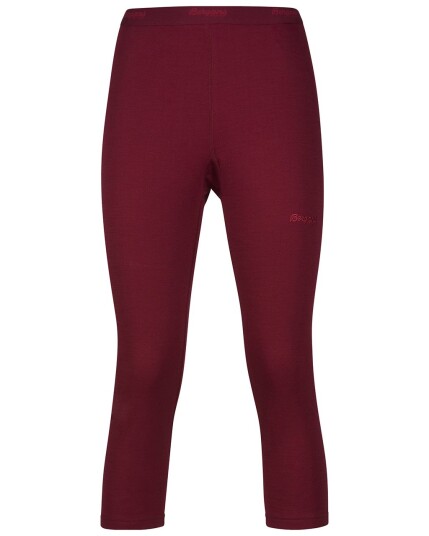 Bergans Akeleie 3/4 Tights W Burgundy (Storlek M)