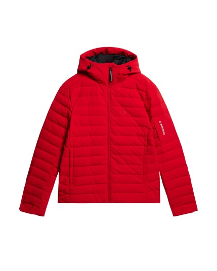 J.Lindeberg Thermic Down Jacket M Fiery Red (Storlek L)