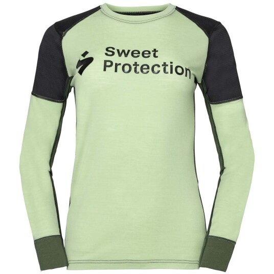 Sweet Protection Hunter Merino Hybrød L/S Jersey W Lichen (Storlek M)