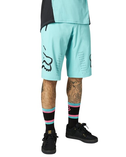 Fox Defend Shorts M Teal (Storlek 34)