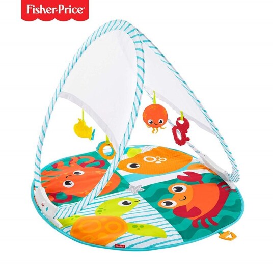 Fisher Price Fold and Go Portable Gym babygym med sjødyr