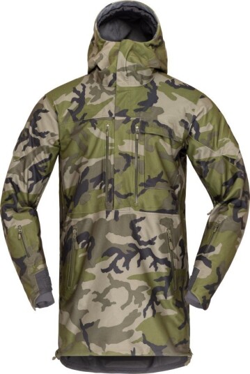 Norrøna Kvinnherad Gore-Tex Parka (M) Green Camo S