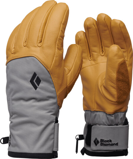 Black Diamond Women's Legend Gloves M, Natural-Steel Gray