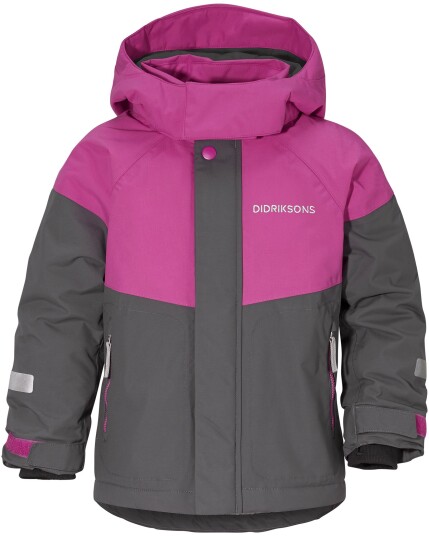 Didriksons Lun Kids Jacket Throne Grey (Storlek 100)