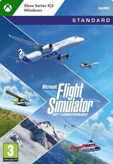 Microsoft Flight Simulator 40th Anniversary (PC Windows,Xbox Series X)