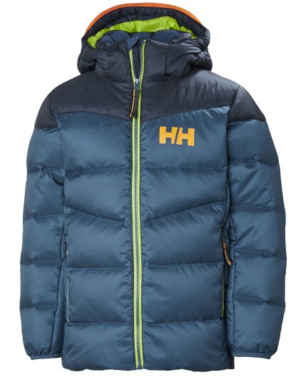 Helly Hansen Isfjord Down Mix Jacket JR Dark Teal (Storlek 140)