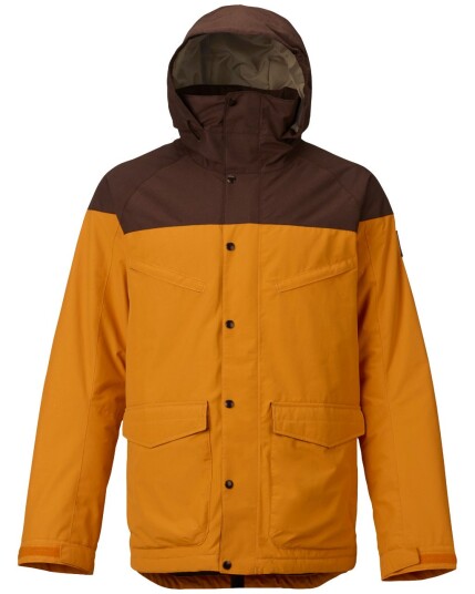 Burton Breach Jacket M Golden Oak/Chestnut (Storlek S)