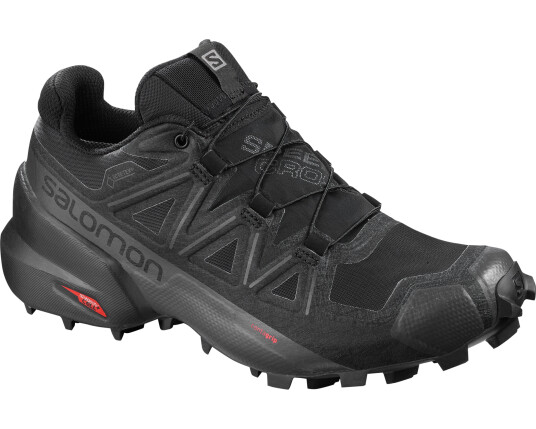 Salomon Speedcross 5 GTX W Black/Black/Phantom (Storlek 7.5 UK)