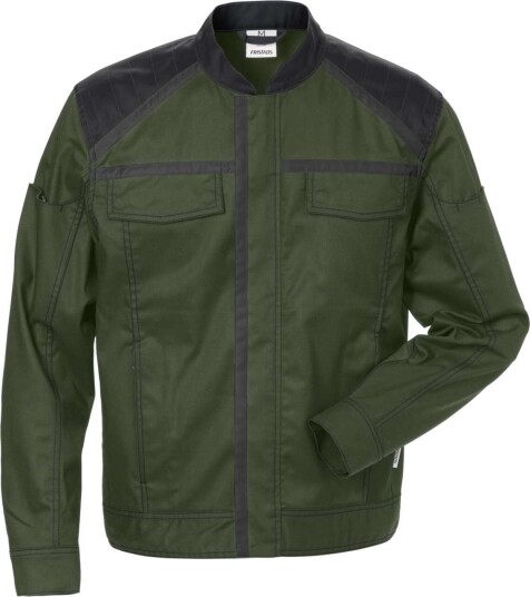 Fristads Jacka 4555 Stfp Militärgrön/svart 3xl