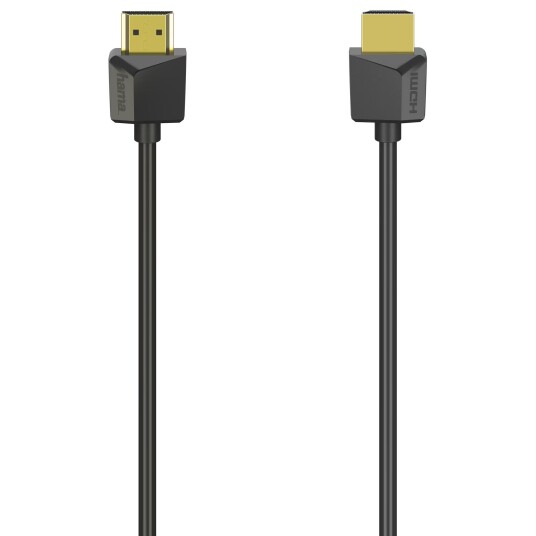 Hama High Speed flexislim HDMI-HDMI-kabel 1,5 m