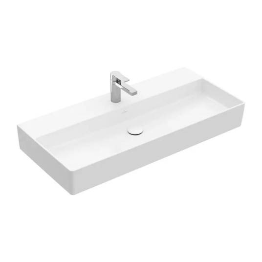 V&B Memento 2.0 Møbelservant 1197x469 mm, 2 bl.h, u/o.l, Stone White