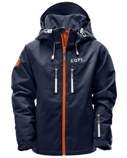 EQPE Qanuk Ski Jacket JR Dark Navy (Storlek 146/152)