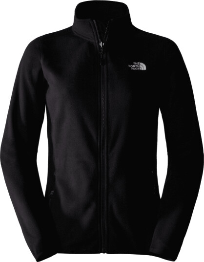 The North Face Women's 100 Glacier Full-Zip Fleece M , TNF Black