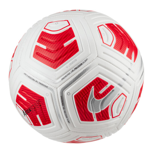 Nike Strike Team 290G (Lightweight), fotball 5 WHITE/BRIGHT CRIMSON