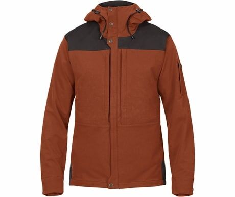 Fjellreven Keb Touring Jacket, Herre Autumn Leaf/Stone Grey (#7E341B, #323232) Herre M