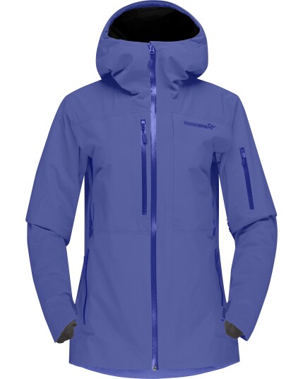 Norrøna Lofoten Gore-Tex Insulated Jacket W Violet Storm (Storlek XS)