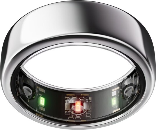 Oura Ring Gen3 Horizon smartring størrelse 12 sølv