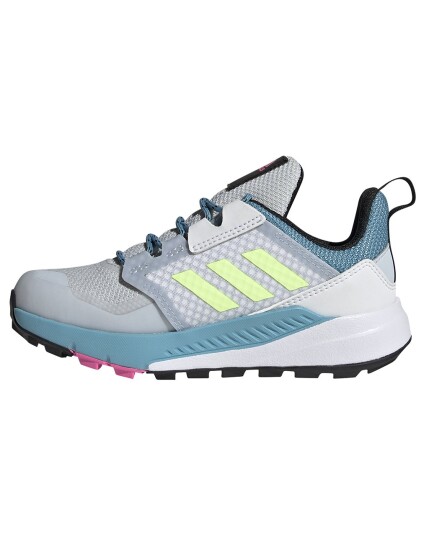 Adidas Terrex Trailmaker Rain RDY JR HALBLU/HIREYE/ScrPink (Storlek 31)