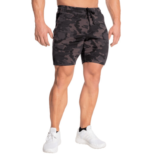 BETTER BODIES MEN Better Bodies Tapered sweatshorts - Mørk camo OUTLET