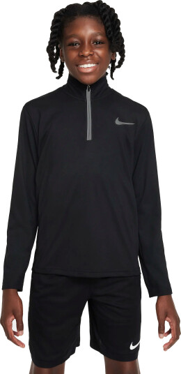 Nike Dri-Fit Poly+ Training Top Junior Black/Reflective Silver XS (7-8)