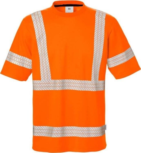 Fristads T-Shirt 7407 Thv, Klass 3 Varsel Orange L