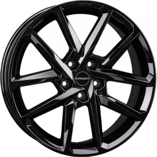 Borbet N Gloss Black 7.5x18 5x112 ET50 B57.1