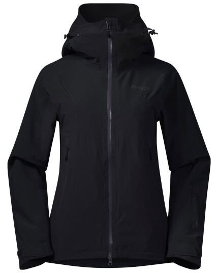 Bergans Oppdal Insulated Jacket W Black/Solid Charcoal (Storlek XS)