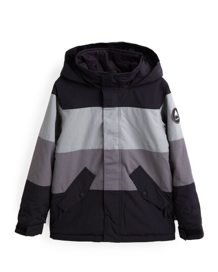 Burton Boys Symbol Jacket JR TRUBLK/SHRKSK/CSTLRK (Storlek M)