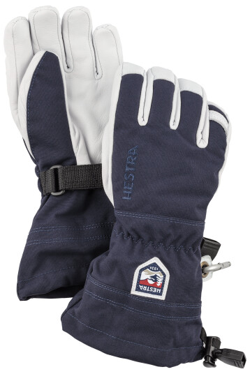 Hestra Army Leather Heli Ski Jr. 5f Navy 7