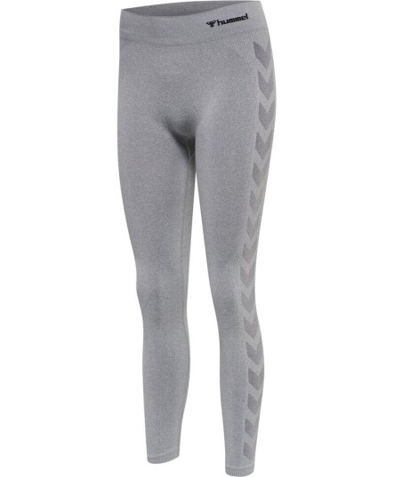 Hummel Ci Seamless Mid Waist Tights Grå L