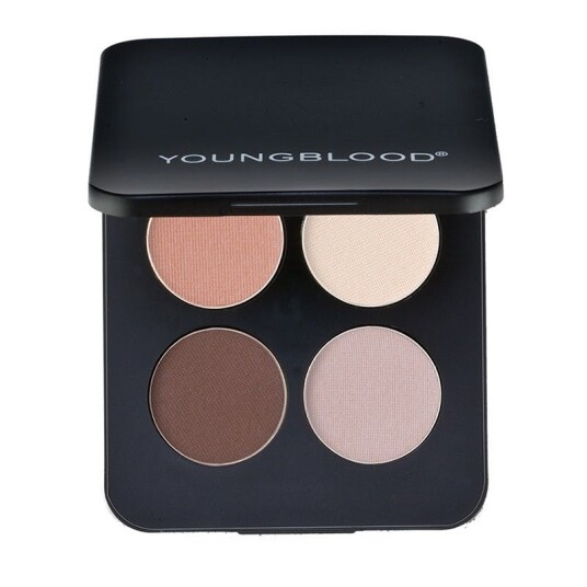 Youngblood Pressed Individual Eyeshadow Quad City Chic 4 g Øyenskygge